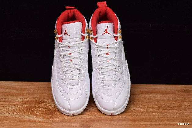 Reps BK red fiba air 12 jordan university 130690-107 white 1122